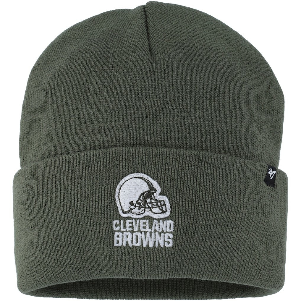 Cleveland Browns '47 Women's Haymaker Cuffed Knit Hat - Green Hats