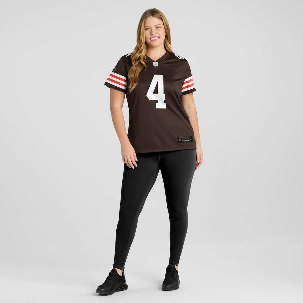Deshaun Watson Cleveland Browns Women's Player Jersey - Brown Jerseys