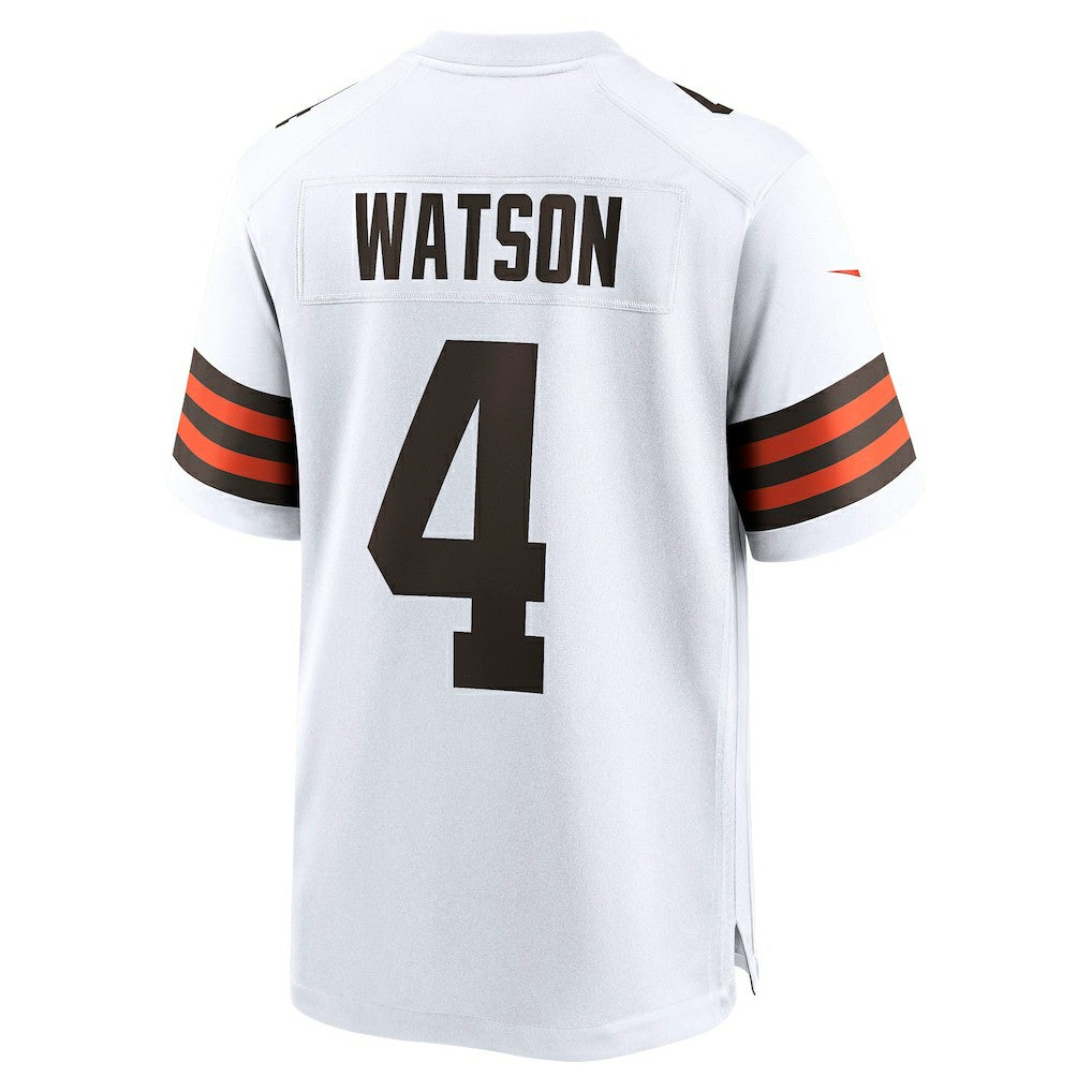 Deshaun Watson Cleveland Browns Game Jersey - White Jerseys