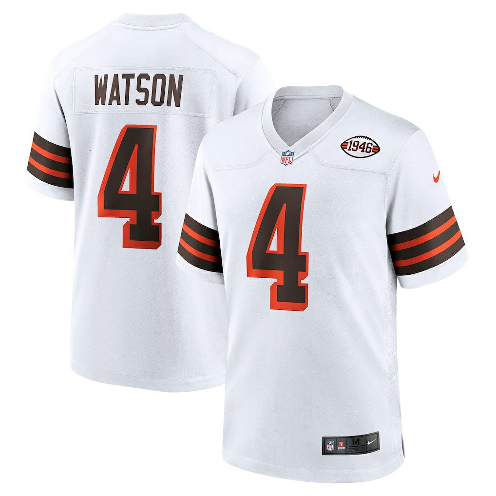 Deshaun Watson Cleveland Browns Alternate Game Jersey - White Jerseys