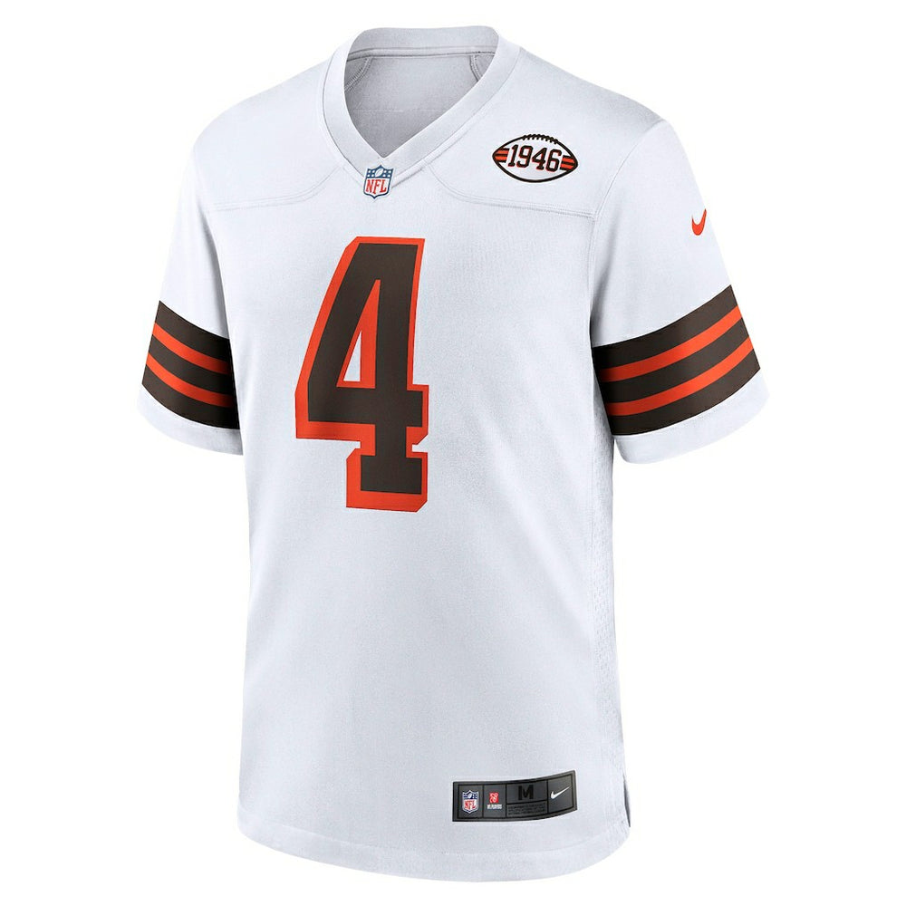 Deshaun Watson Cleveland Browns Alternate Game Jersey - White Jerseys