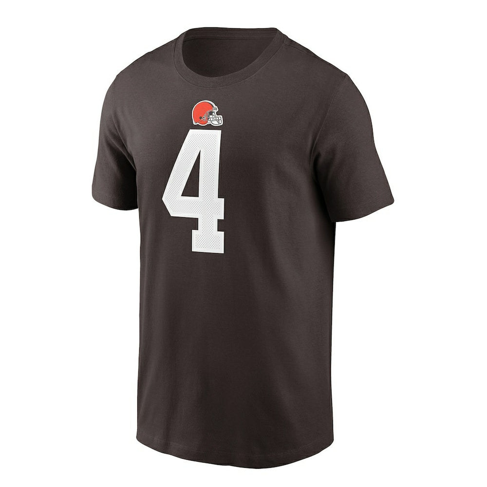 Deshaun Watson Cleveland Browns Player Name & Number T-Shirt - Brown T-shirts