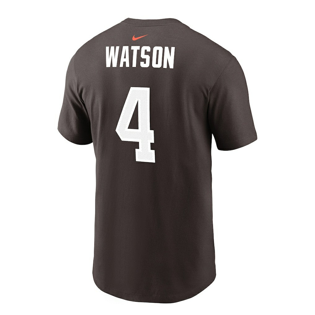 Deshaun Watson Cleveland Browns Player Name & Number T-Shirt - Brown T-shirts