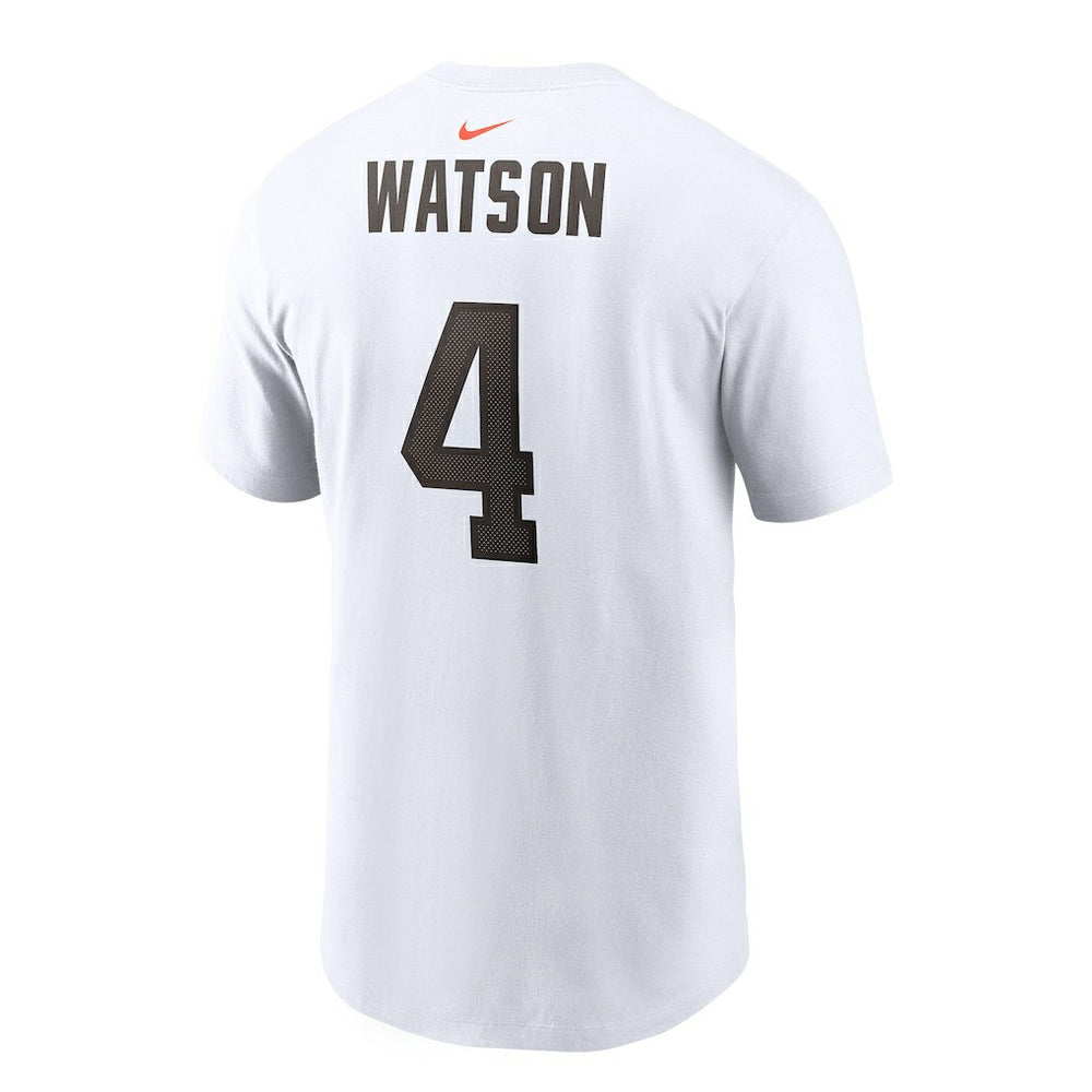 Deshaun Watson Cleveland Browns Player Name & Number T-Shirt - White T-shirts
