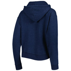 Tennessee Titans '47 Women's Color Rise Kennedy Notch Neck Pullover Hoodie - Navy Hoodies