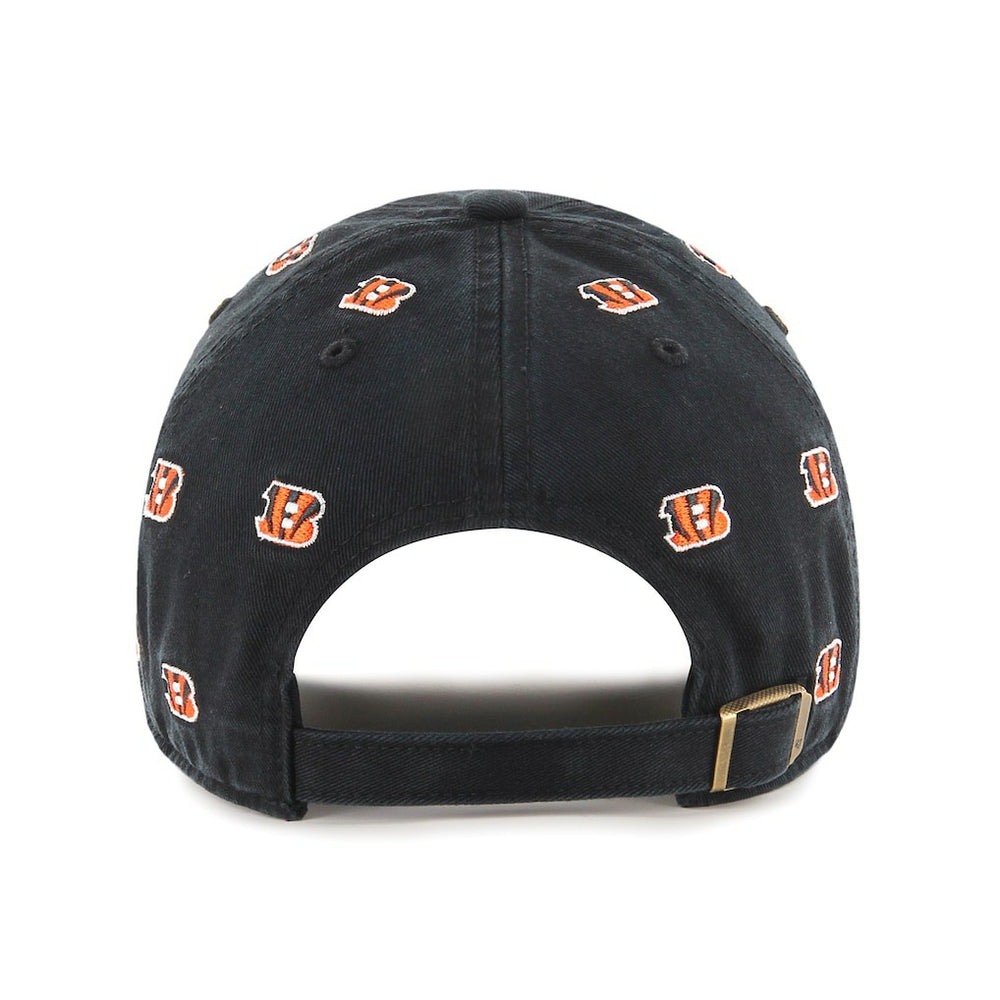 Cincinnati Bengals '47 Women's Confetti Clean Up Adjustable Hat - Black Hats