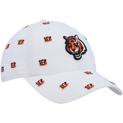 Cincinnati Bengals '47 Women's Confetti Clean Up Adjustable Hat - White Hats