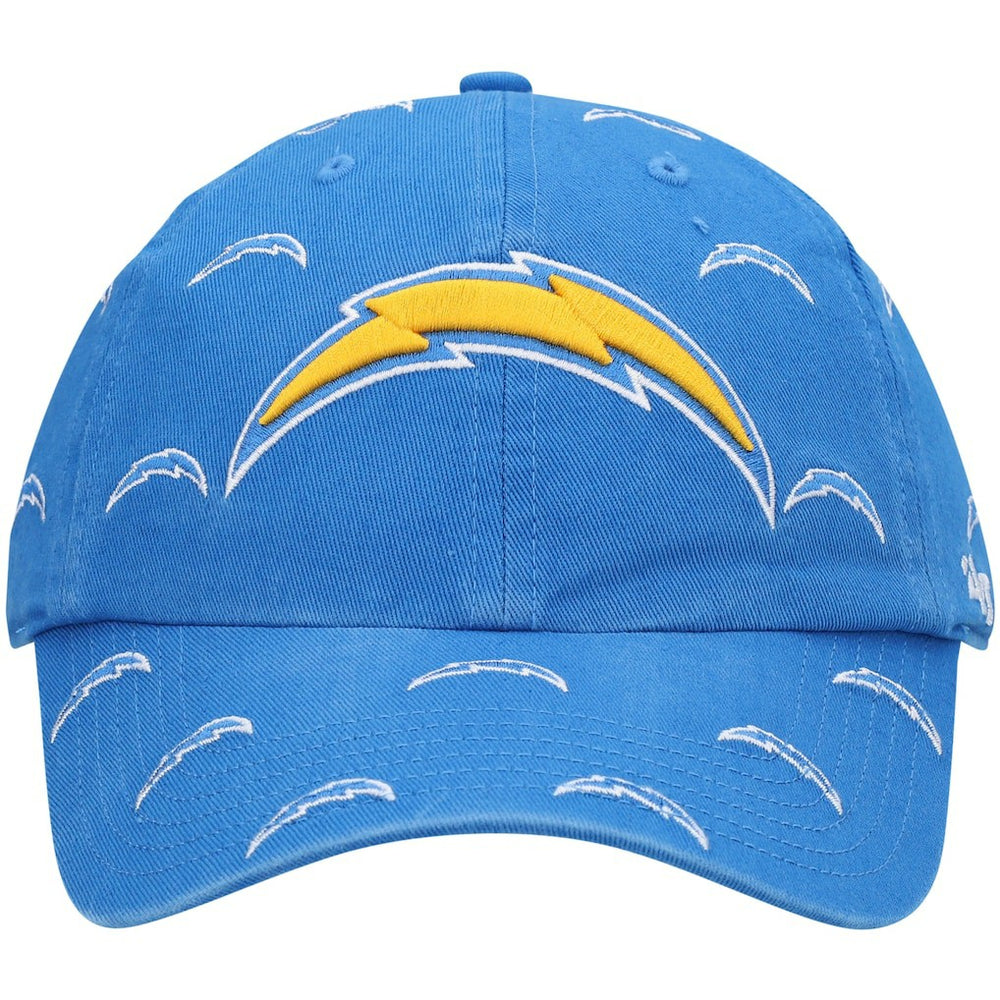 Los Angeles Chargers '47 Women's Confetti Clean Up Adjustable Hat - Powder Blue Hats