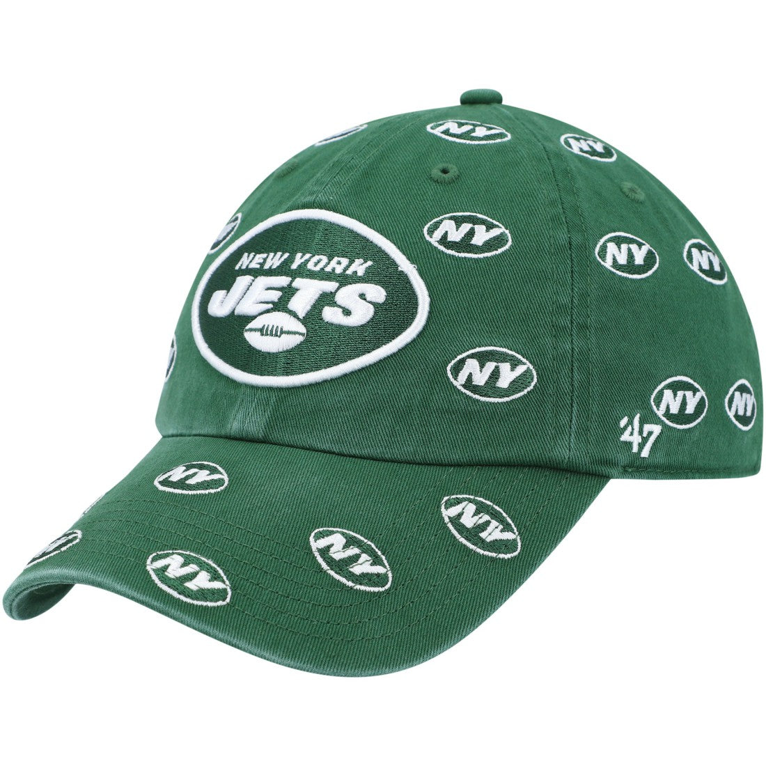 New York Jets '47 Women's Confetti Clean Up Adjustable Hat - Green Hats