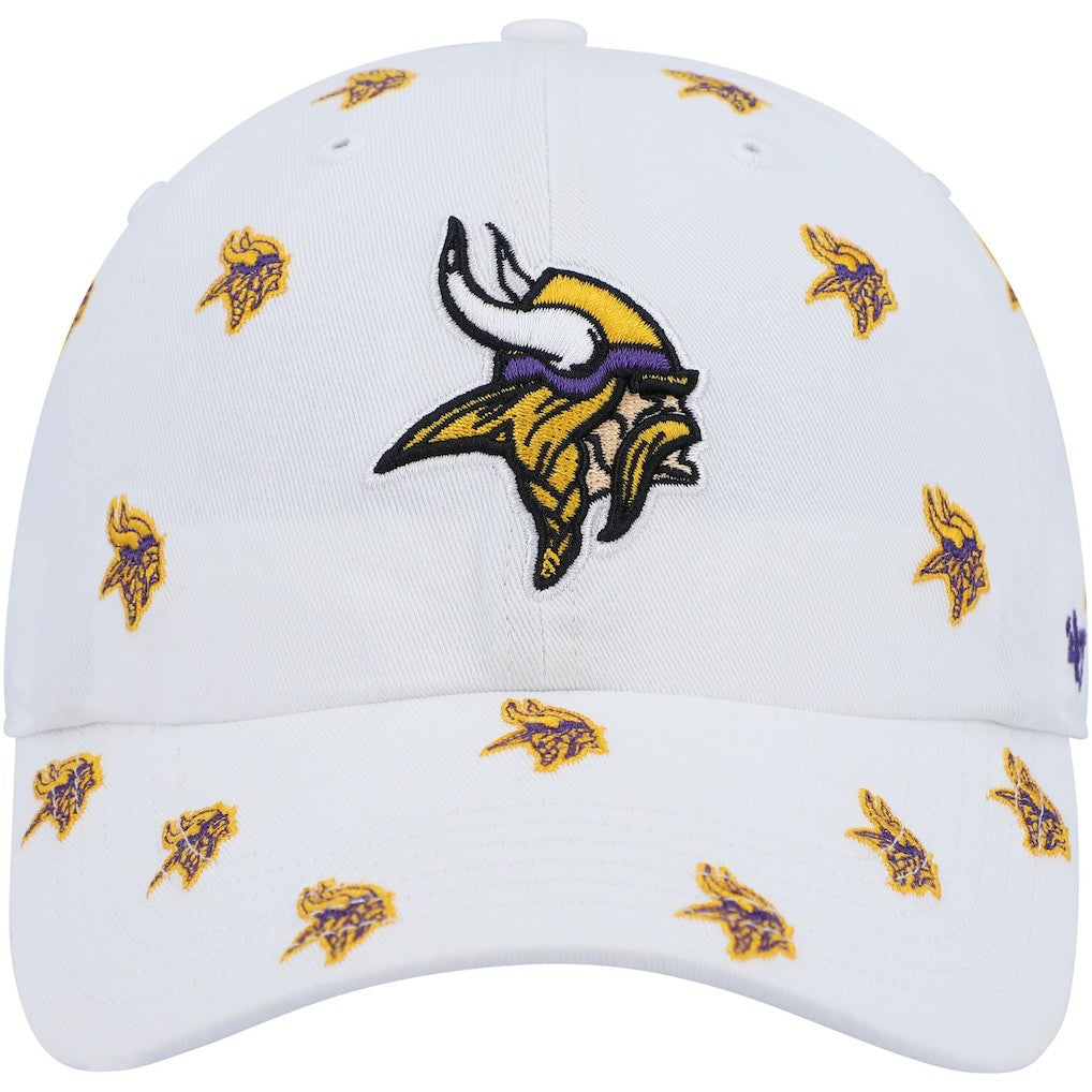 Minnesota Vikings '47 Women's Confetti Clean Up Adjustable Hat - White Hats
