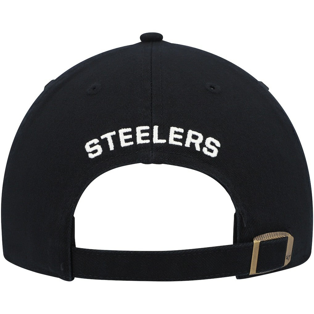 Pittsburgh Steelers '47 Women's Finley Clean Up Adjustable Hat - Black Hats