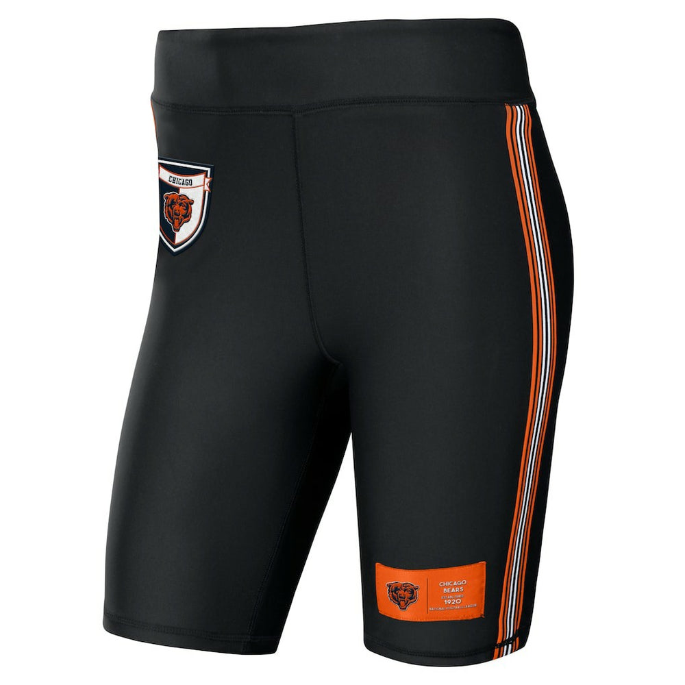 Chicago Bears WEAR by Erin Andrews Women's Biker Shorts - Black Shorts