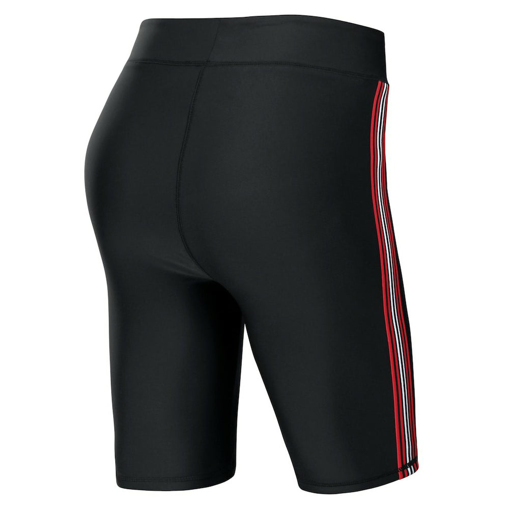 New England Patriots WEAR by Erin Andrews Women's Biker Shorts - Black Shorts