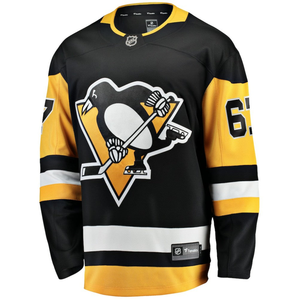 Rickard Rakell Pittsburgh Penguins Fanatics Home Breakaway Player Jersey - Black | US 4801155