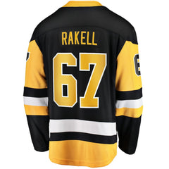 Rickard Rakell Pittsburgh Penguins Fanatics Home Breakaway Player Jersey - Black | US 4801155