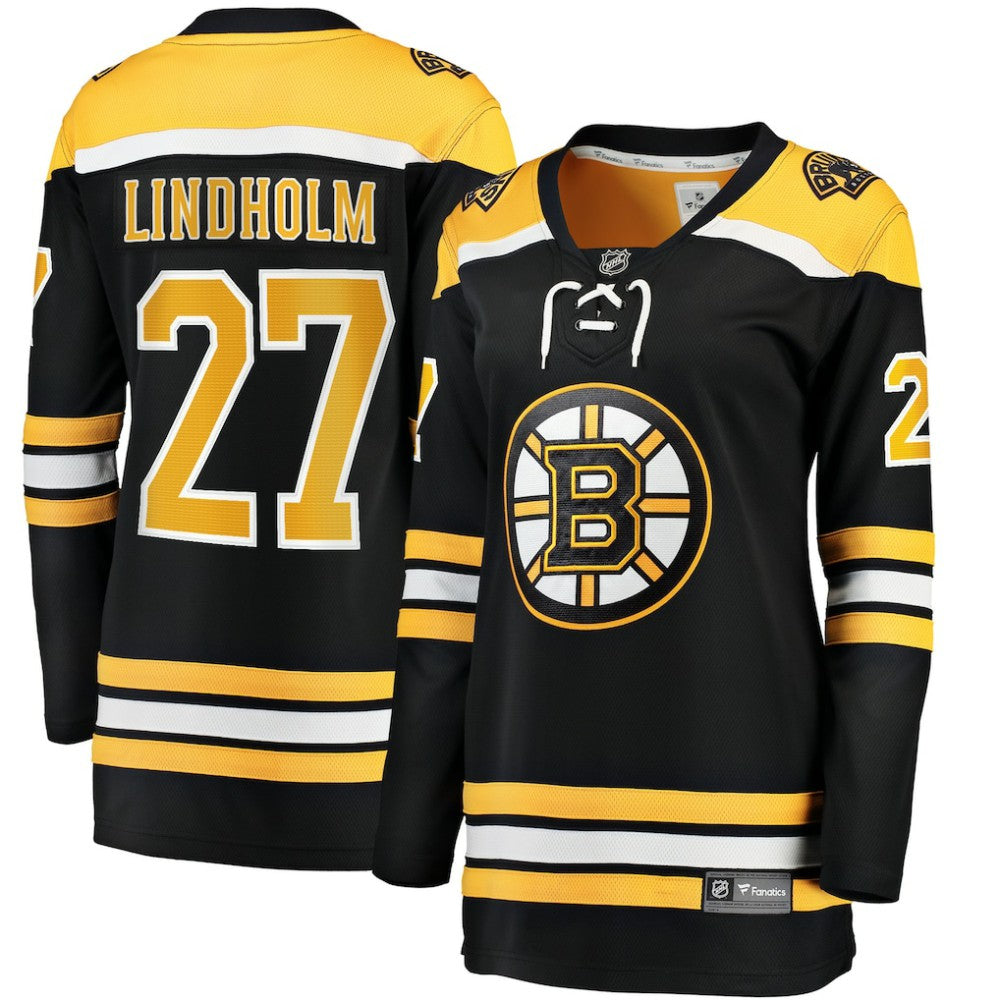 Hampus Lindholm Boston Bruins Women's Fanatics Home Breakaway Player Jersey - Black | US 4801712