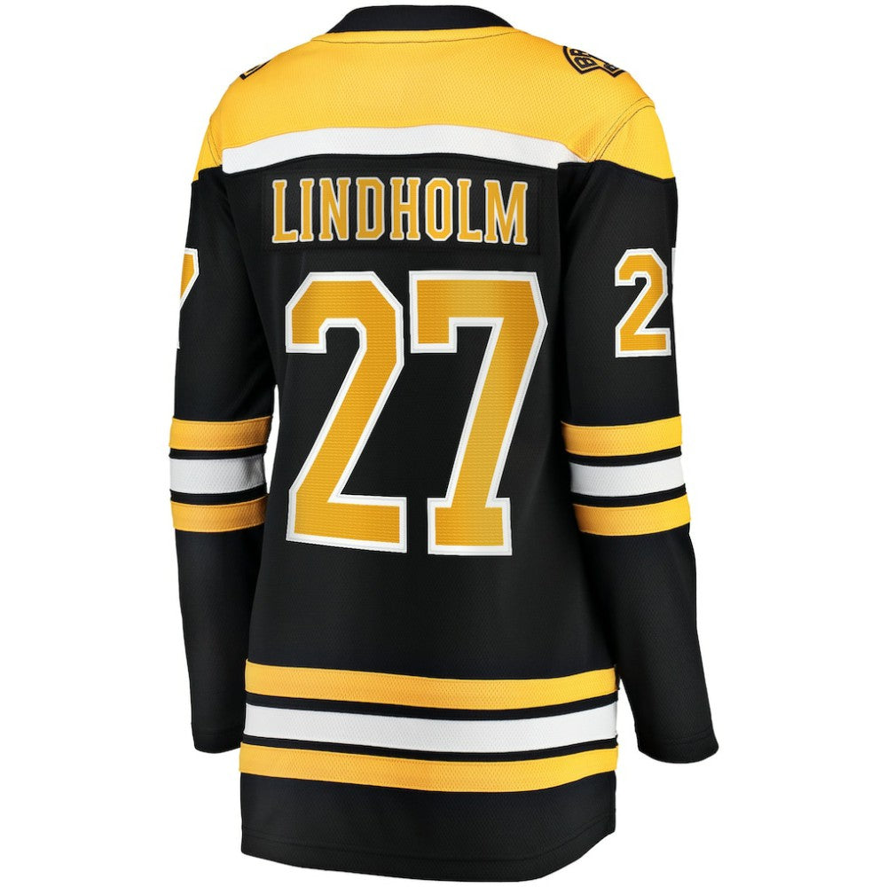 Hampus Lindholm Boston Bruins Women's Fanatics Home Breakaway Player Jersey - Black | US 4801712