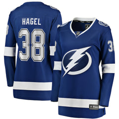 Brandon Hagel Tampa Bay Lightning Fanatics Women's Home Breakaway Player Jersey - Blue | US 4801717