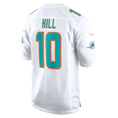 Tyreek Hill Miami Dolphins Game Jersey - White Jerseys