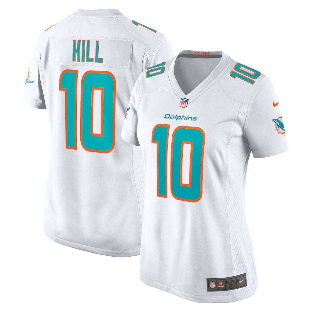 Tyreek Hill Miami Dolphins Women's Player Jersey - White Jerseys