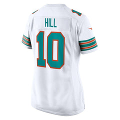 Tyreek Hill Miami Dolphins Women's Game Jersey - White Jerseys