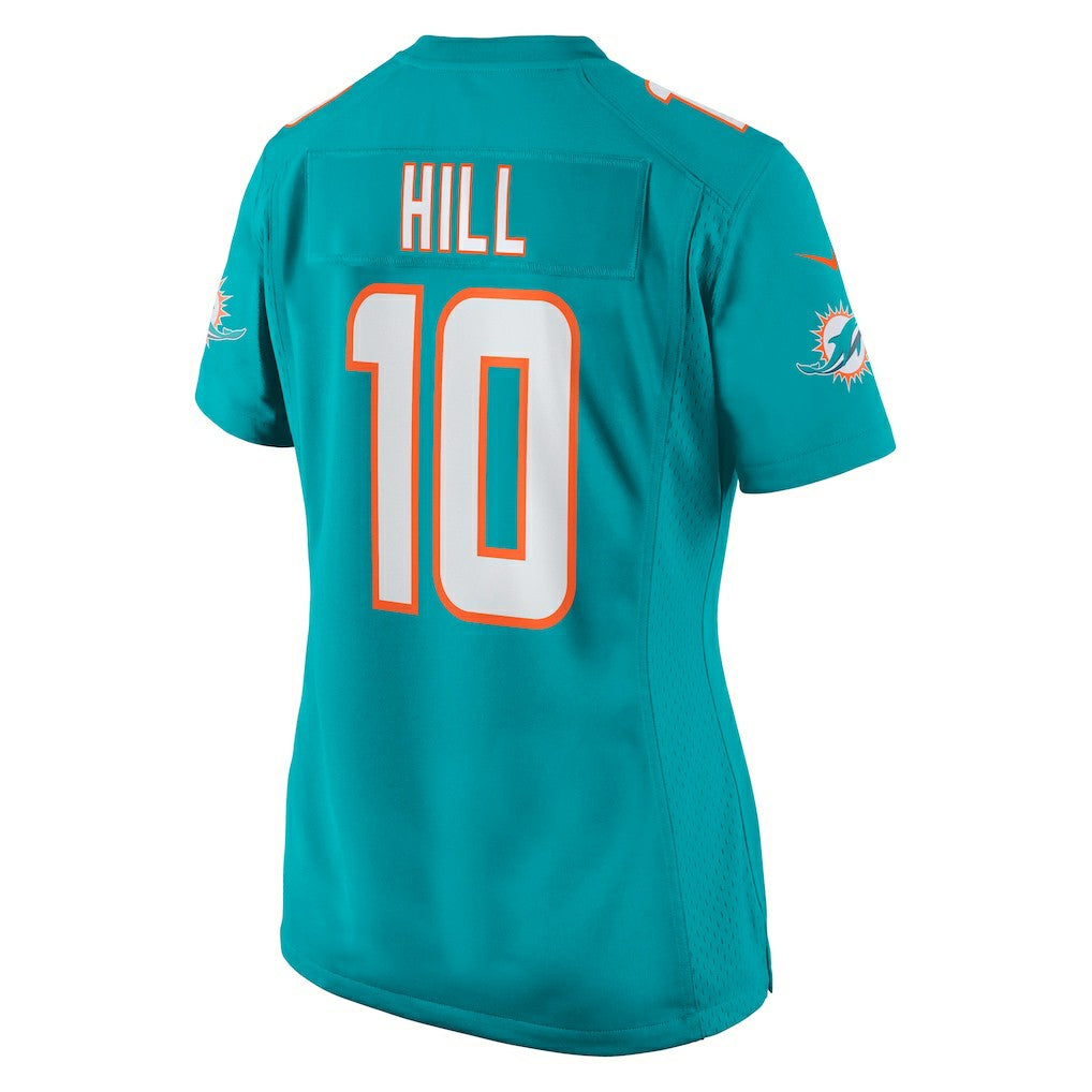 Tyreek Hill Miami Dolphins Women's Player Jersey - Aqua Jerseys