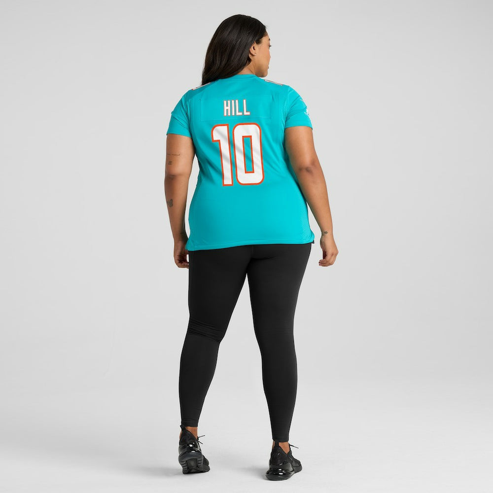 Tyreek Hill Miami Dolphins Women's Player Jersey - Aqua Jerseys