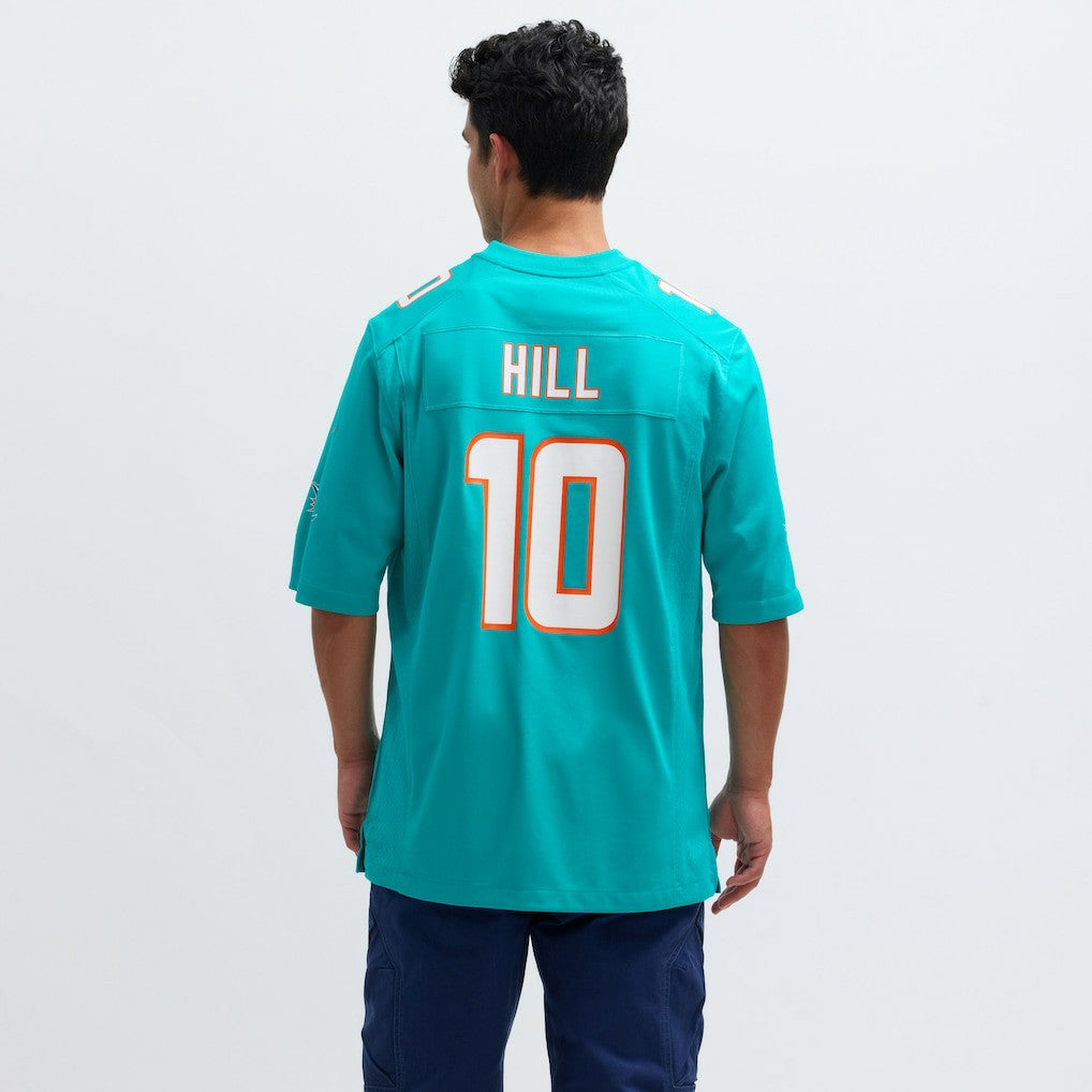 Tyreek Hill Miami Dolphins Game Jersey - Aqua Jerseys