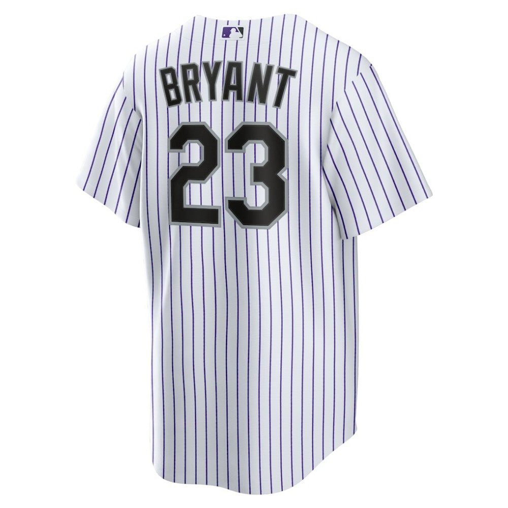 Kris Bryant Colorado Rockies Nike Replica Player Jersey - White/Purple Jerseys