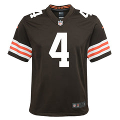 Deshaun Watson Cleveland Browns Youth Game Jersey - Brown Jerseys