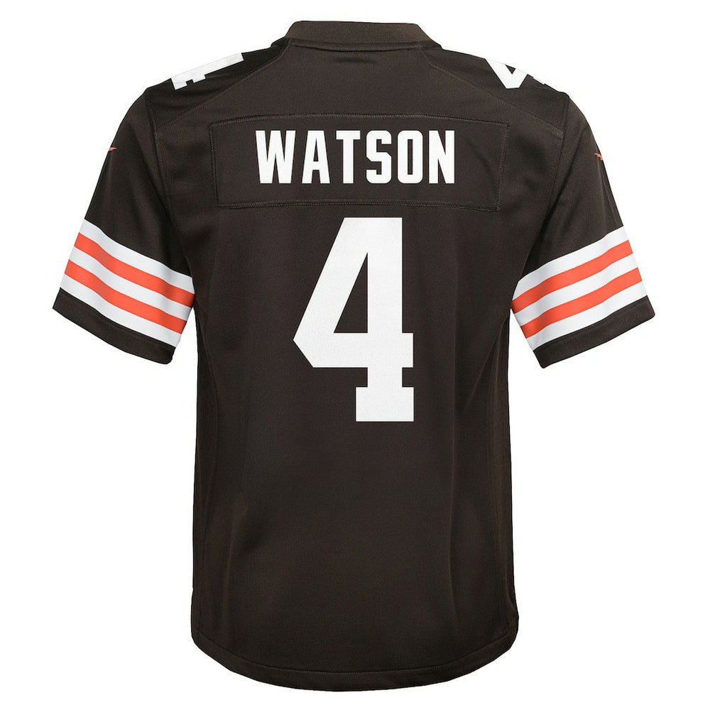 Deshaun Watson Cleveland Browns Youth Game Jersey - Brown Jerseys