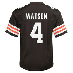 Deshaun Watson Cleveland Browns Youth Game Jersey - Brown Jerseys
