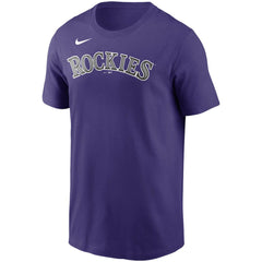 Kris Bryant Colorado Rockies Nike Name & Number T-Shirt - Purple T-shirts