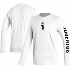Juventus Team Crest Long Sleeve T-Shirt White - Adidas sale