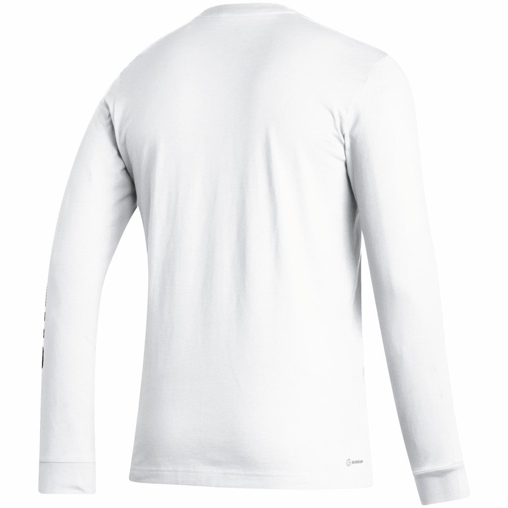 Juventus Team Crest Long Sleeve T-Shirt White - Adidas sale