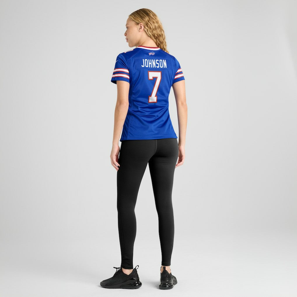 Taron Johnson Buffalo Bills Women's Game Player Jersey - Royal Jerseys