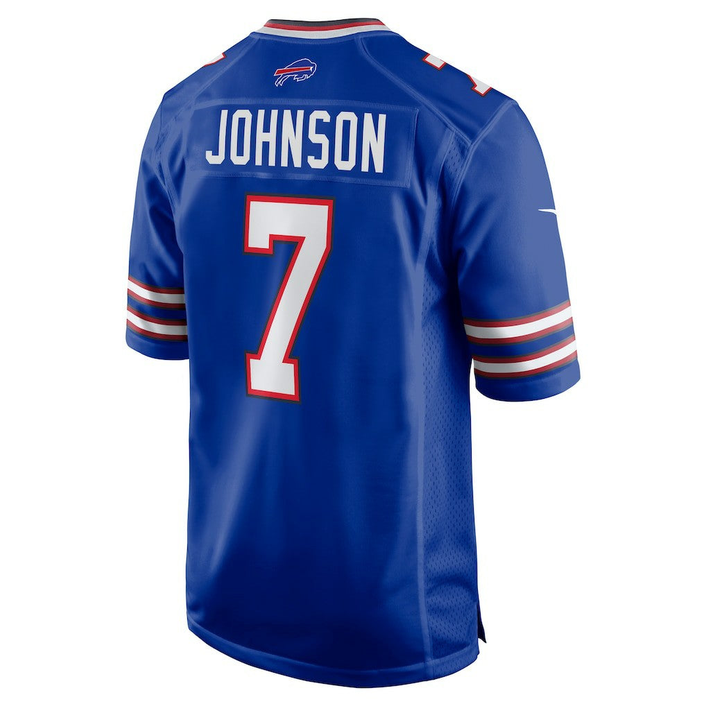 Taron Johnson Buffalo Bills Game Jersey - Royal Jerseys