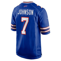 Taron Johnson Buffalo Bills Game Jersey - Royal Jerseys