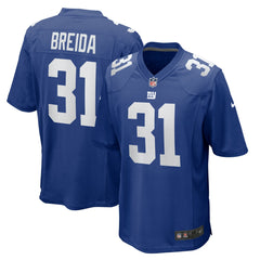 Matt Breida New York Giants Game Jersey - Royal Jerseys