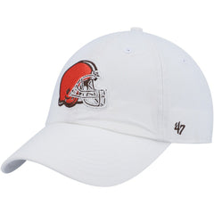 Cleveland Browns '47 Women's Clean Up Adjustable Hat - White Hats