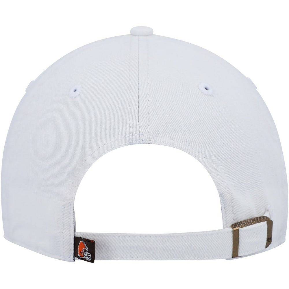 Cleveland Browns '47 Women's Clean Up Adjustable Hat - White Hats