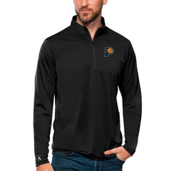 Indiana Pacers Antigua Tribute Quarter-Zip Pullover Top Black outlet