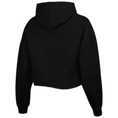 Chicago Bulls Lusso Women's Layla World Tour Cropped Pullover Hoodie Black outlet