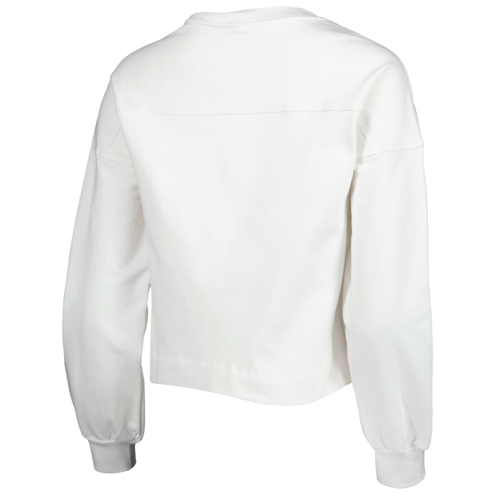 Phoenix Suns Lusso Women's Lola Ball and Chain Pullover Sweatshirt White outlet