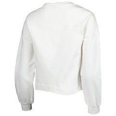 Phoenix Suns Lusso Women's Lola Ball and Chain Pullover Sweatshirt White outlet