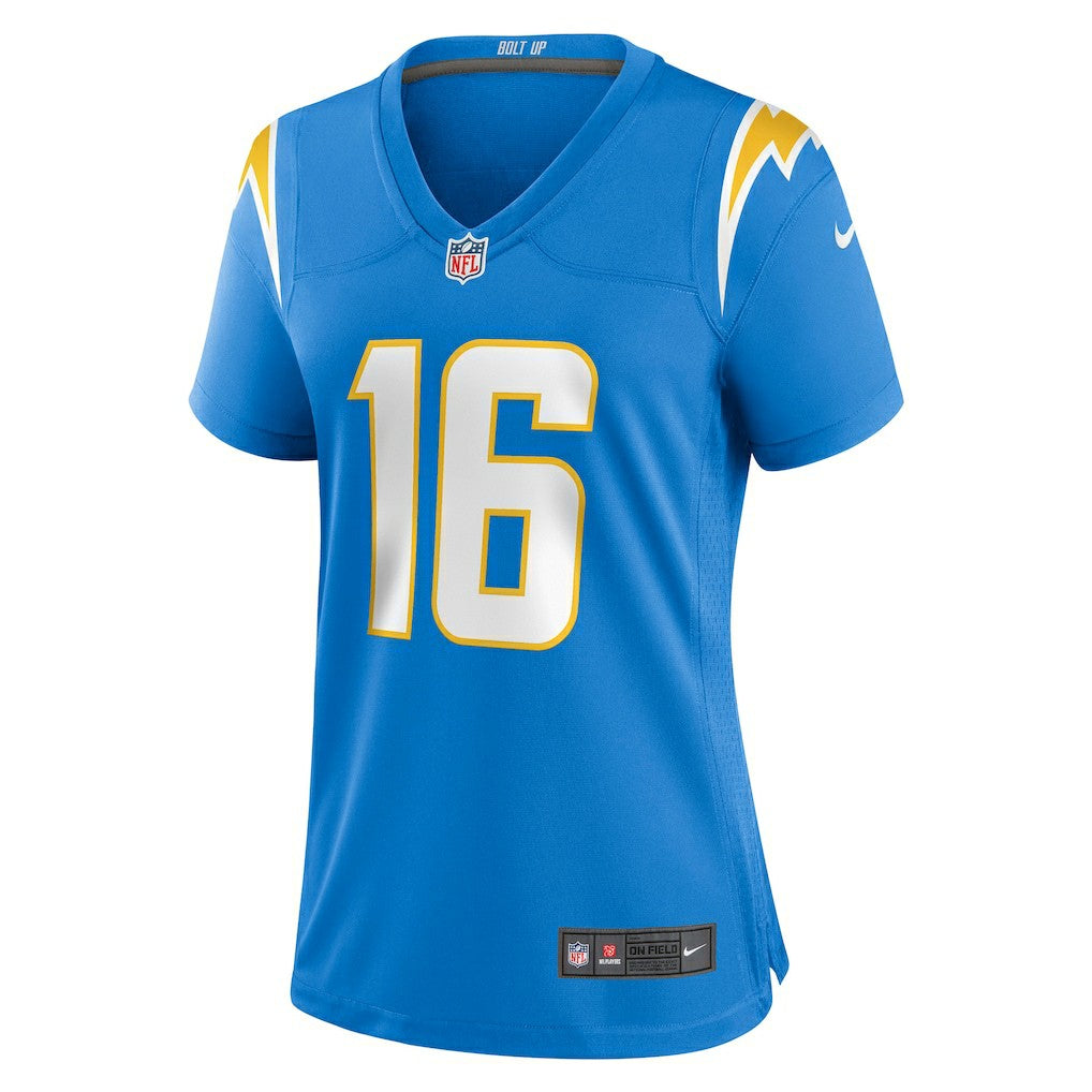 JK Scott Los Angeles Chargers Women's Game Jersey - Powder Blue Jerseys