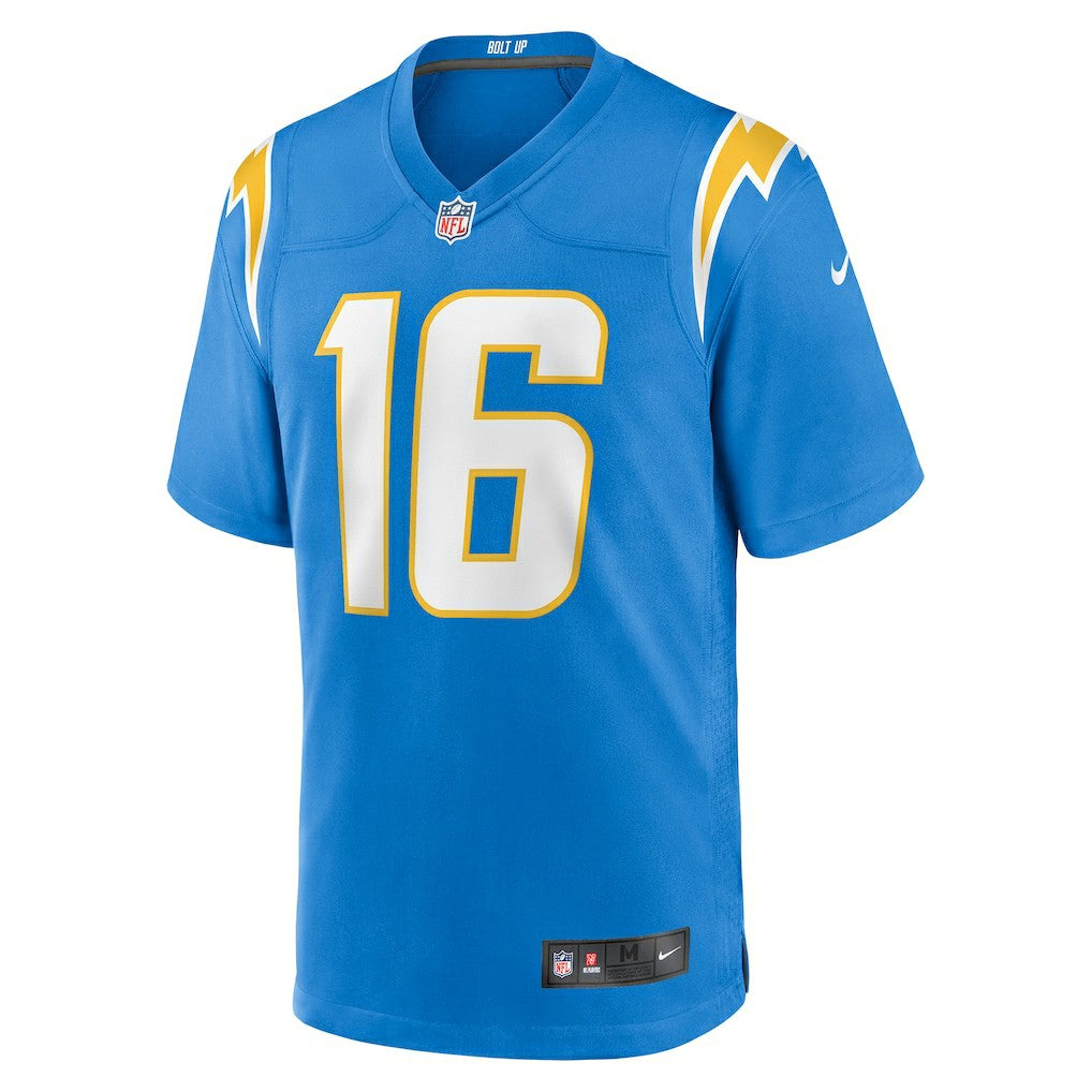 JK Scott Los Angeles Chargers Game Jersey - Powder Blue Jerseys