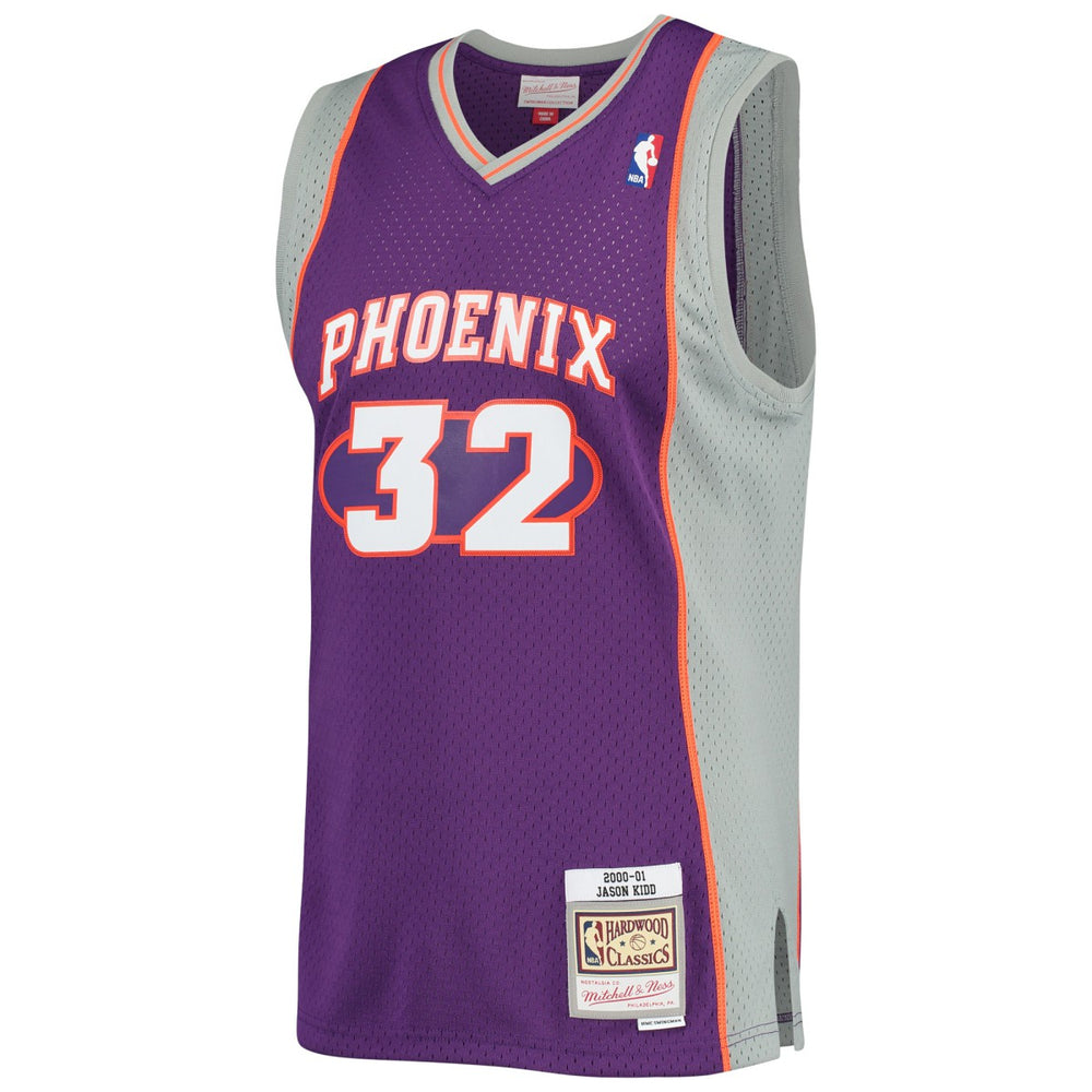 Jason Kidd Phoenix Suns Big & Tall Hardwood Classics 2000/01 Swingman Jersey Purple - Mitchell & Ness