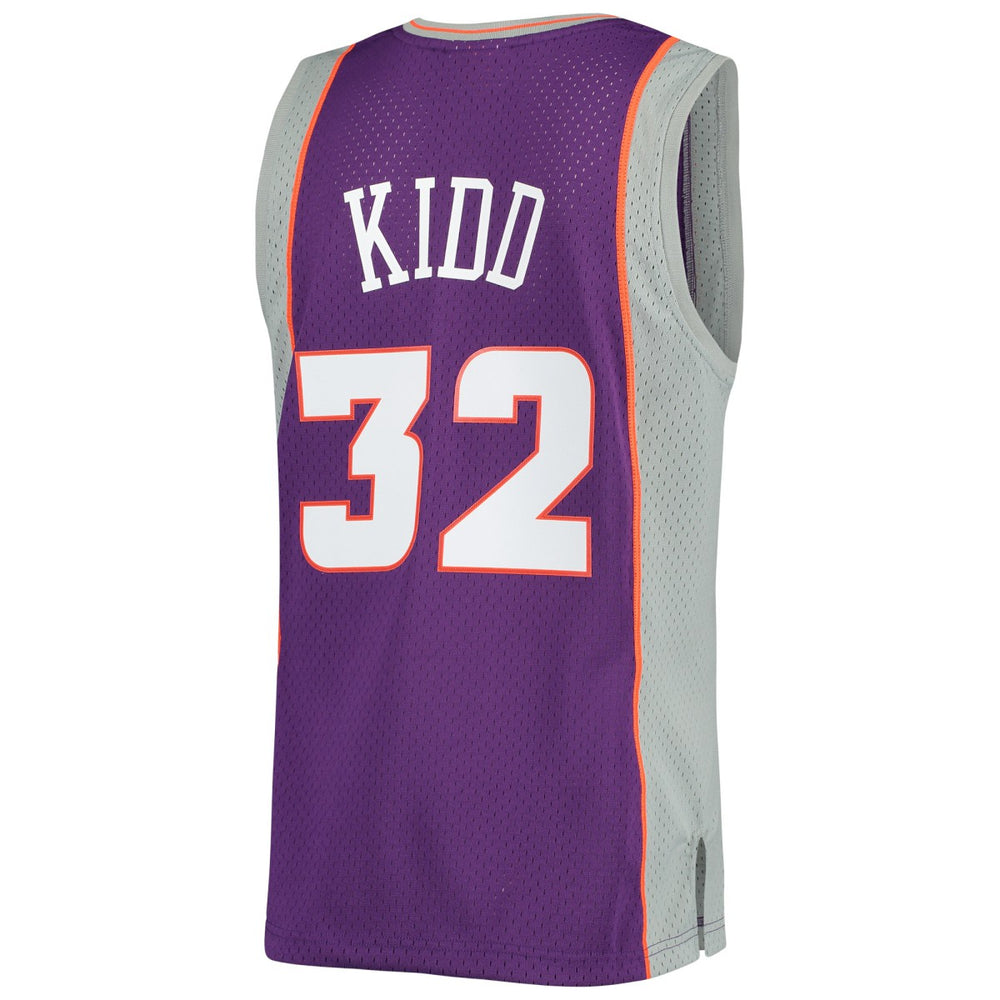 Jason Kidd Phoenix Suns Big & Tall Hardwood Classics 2000/01 Swingman Jersey Purple - Mitchell & Ness