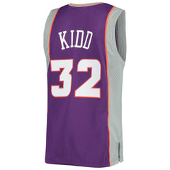 Jason Kidd Phoenix Suns Big & Tall Hardwood Classics 2000/01 Swingman Jersey Purple - Mitchell & Ness
